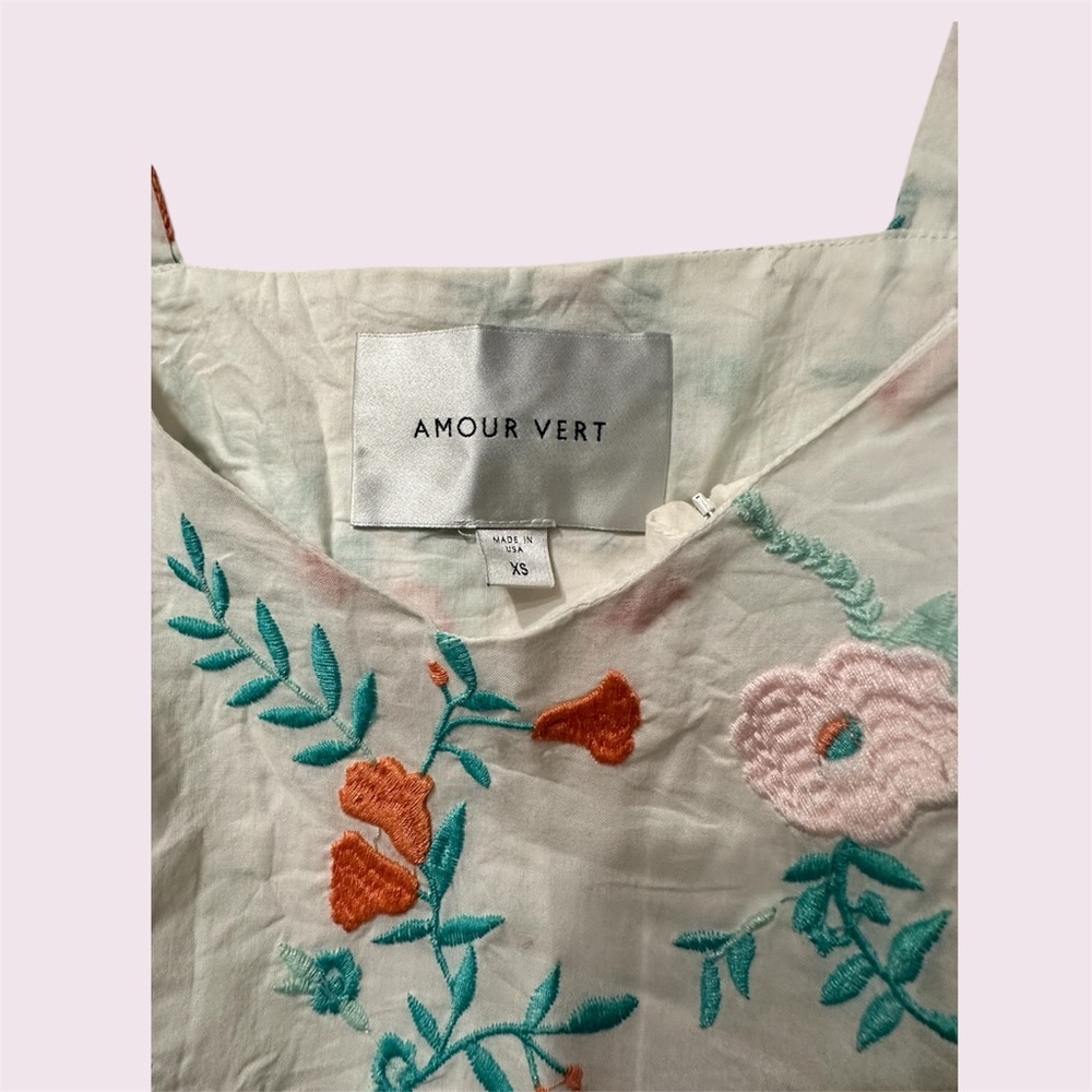 Embroidered Tank Top